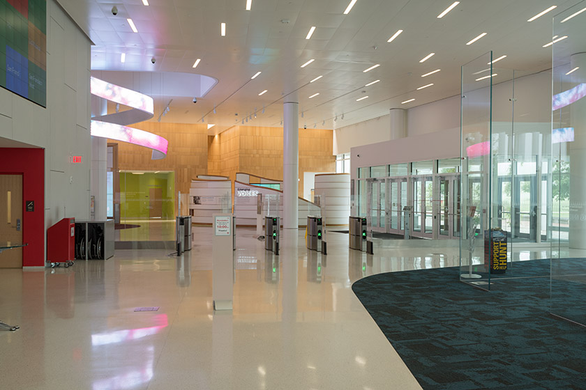 Level 2 Lobby and East Entry