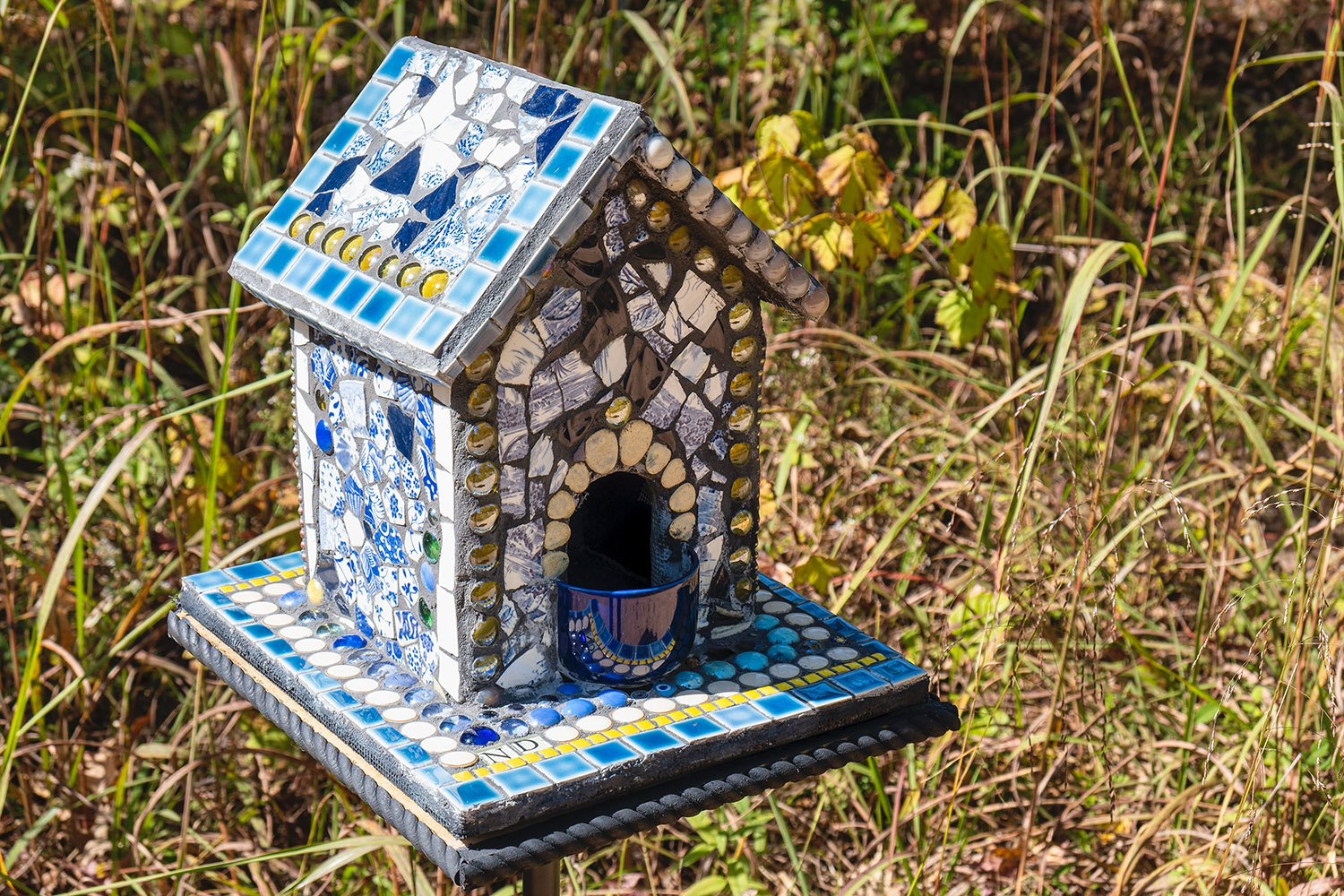 Birdhouse by Nileena Dash, Chapel Hill, NC (Mosaic)