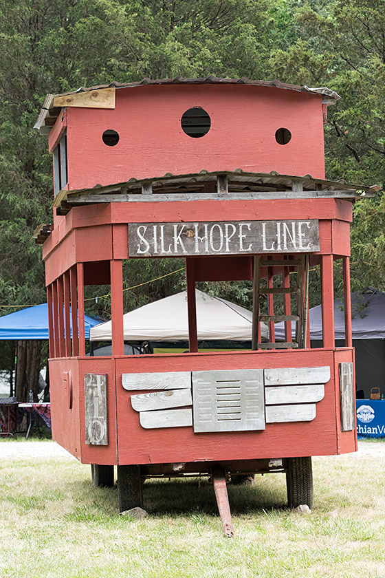 Silk Hope Line vehicle
