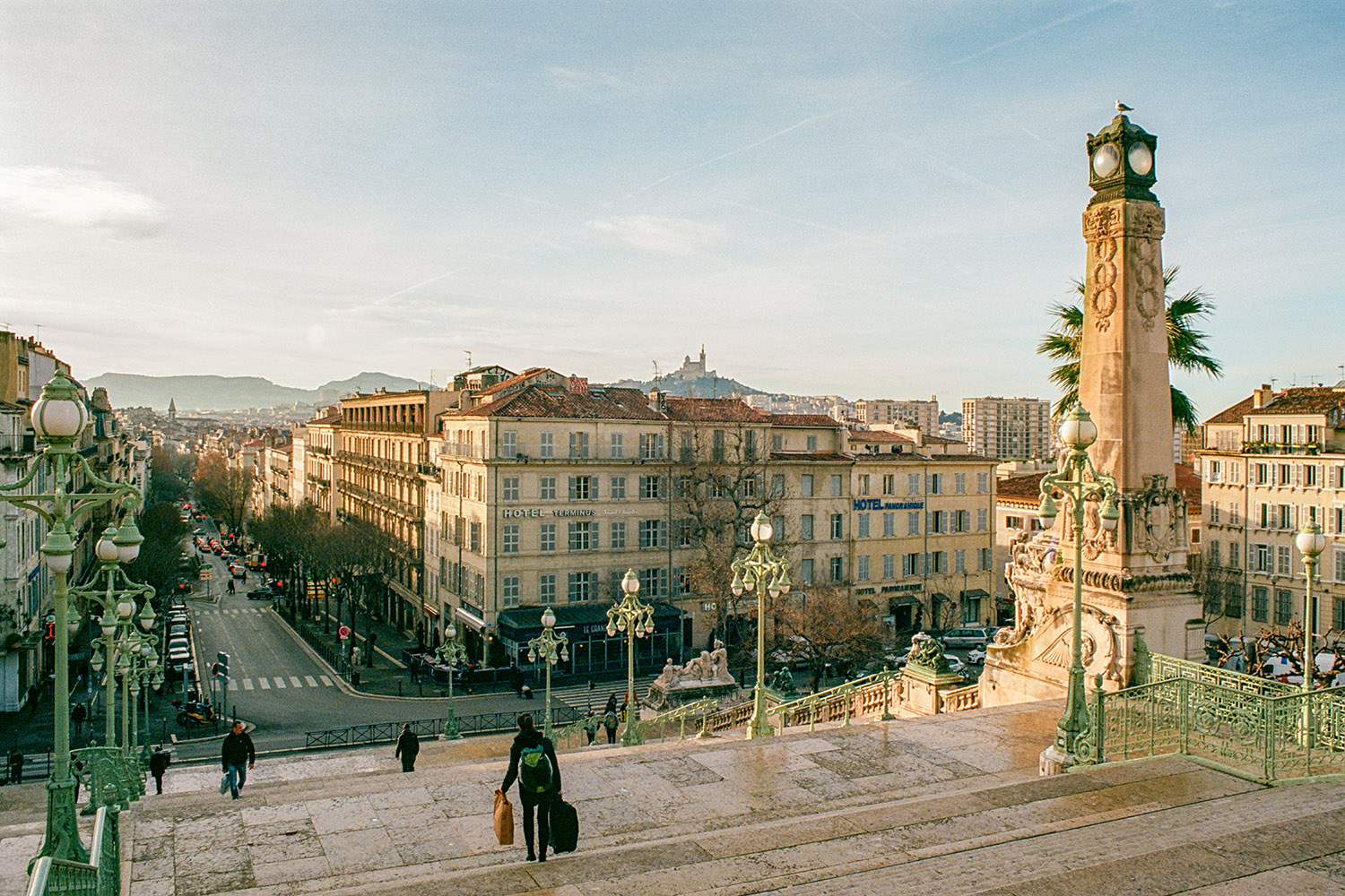 Marseille, Saint-Charles railway station main stairway