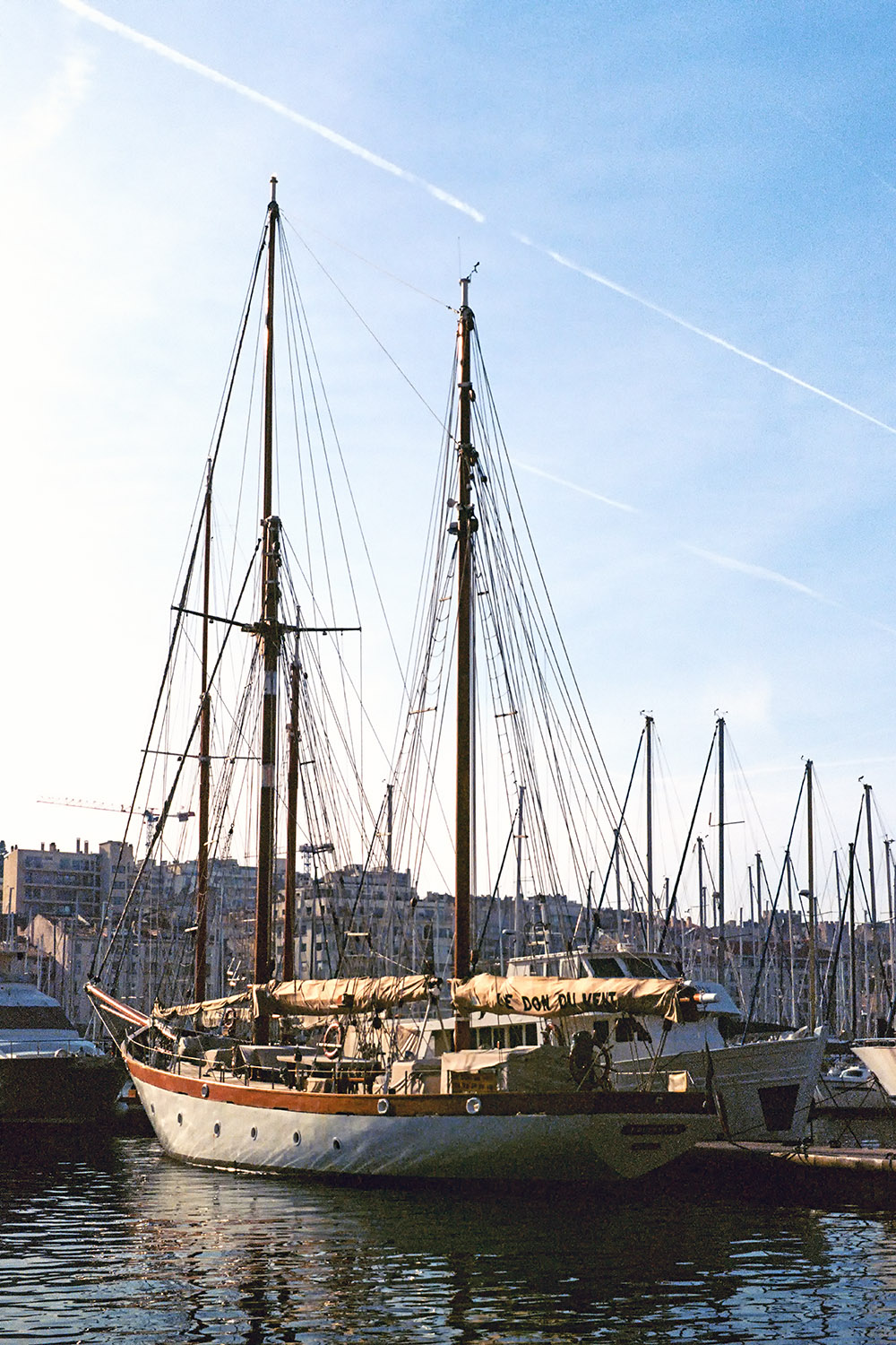 Marseille, Sailboat