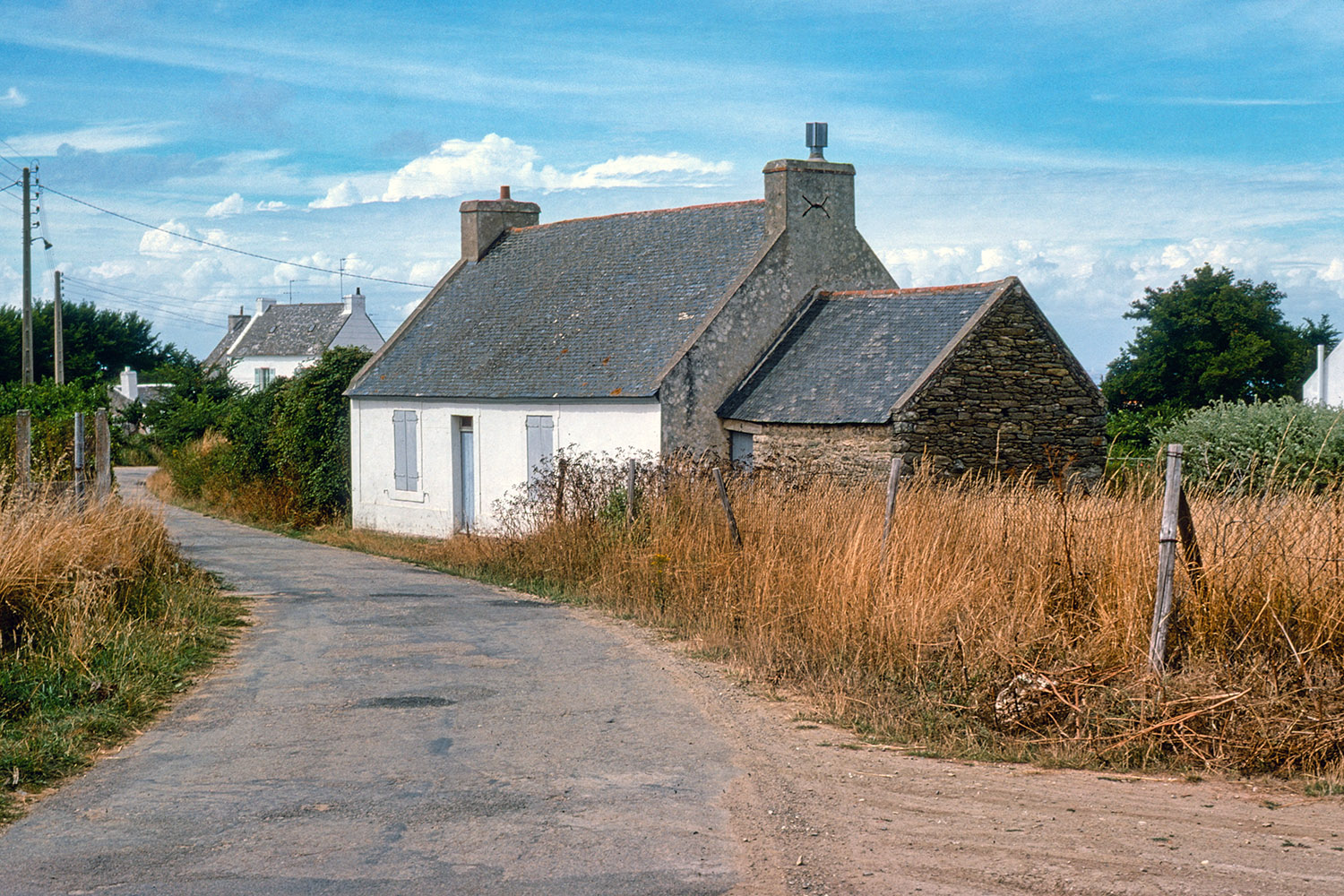 Even away from the sea near the center of the island there are scenic views