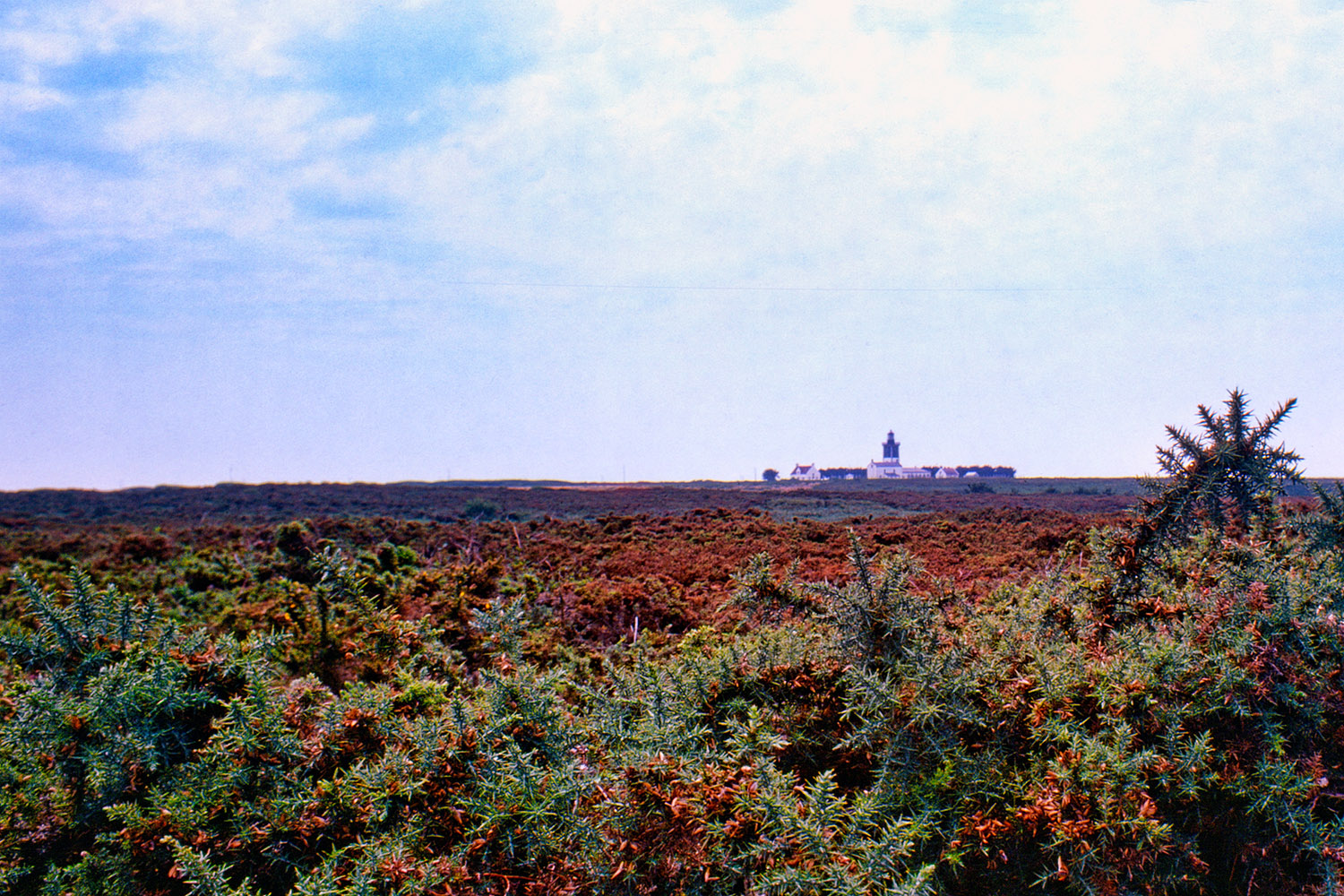 Near Pen Men on the western end of the island