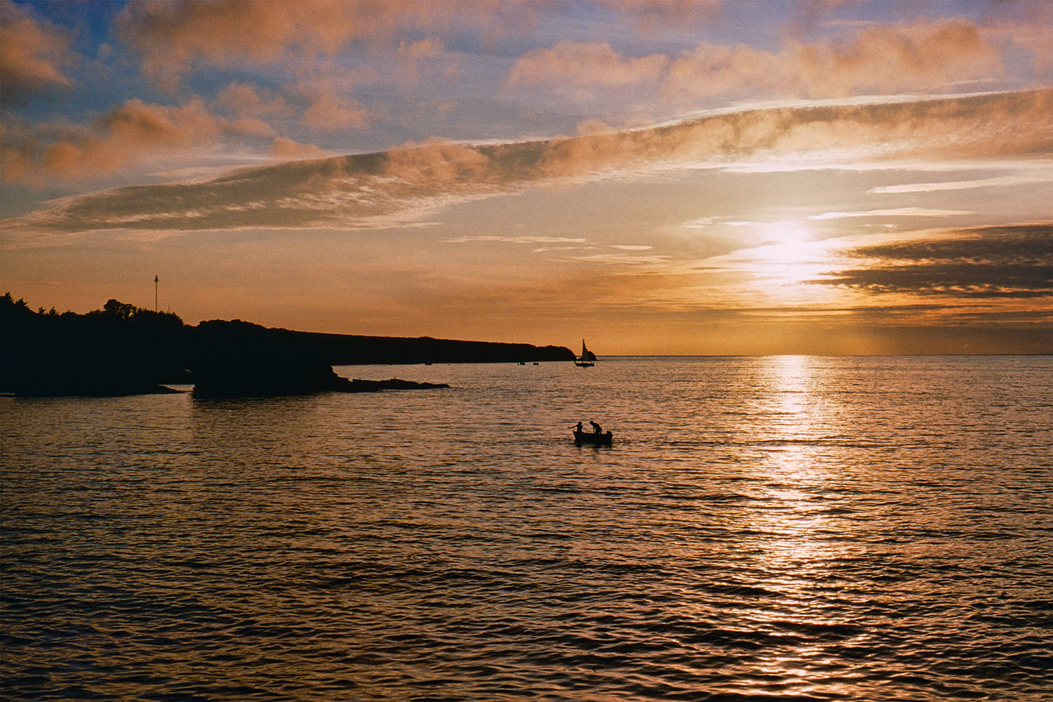 Evening light in Groix