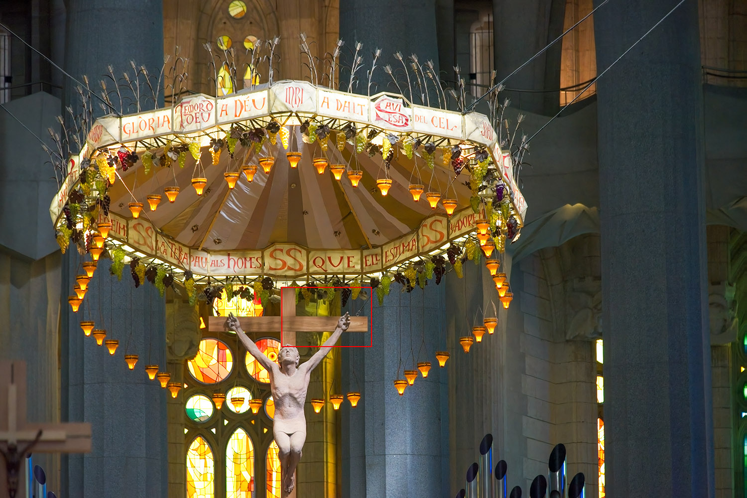 Sagrada Família, Barcelona, May 2016, ISO 9000 – 1/250 – ƒ/8.0 – 250mm – Exp. -⅔. (Click to download the raw file)