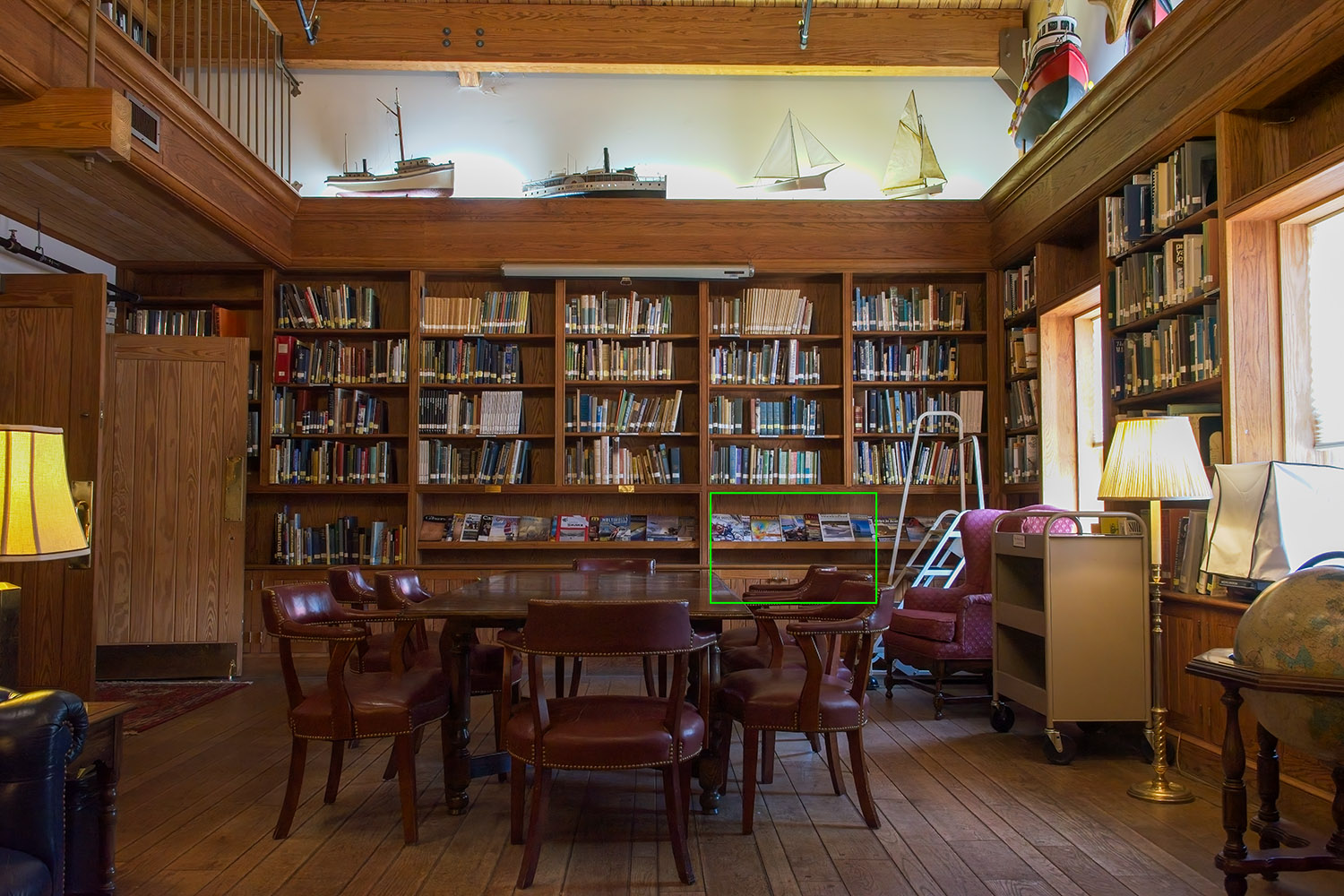 North Carolina Maritime Museum Library, Beaufort, NC, July 2017, ISO 10000 – 1/30 – ƒ/13.0 – 32mm – Exp. -⅔. (Click to download the raw file)