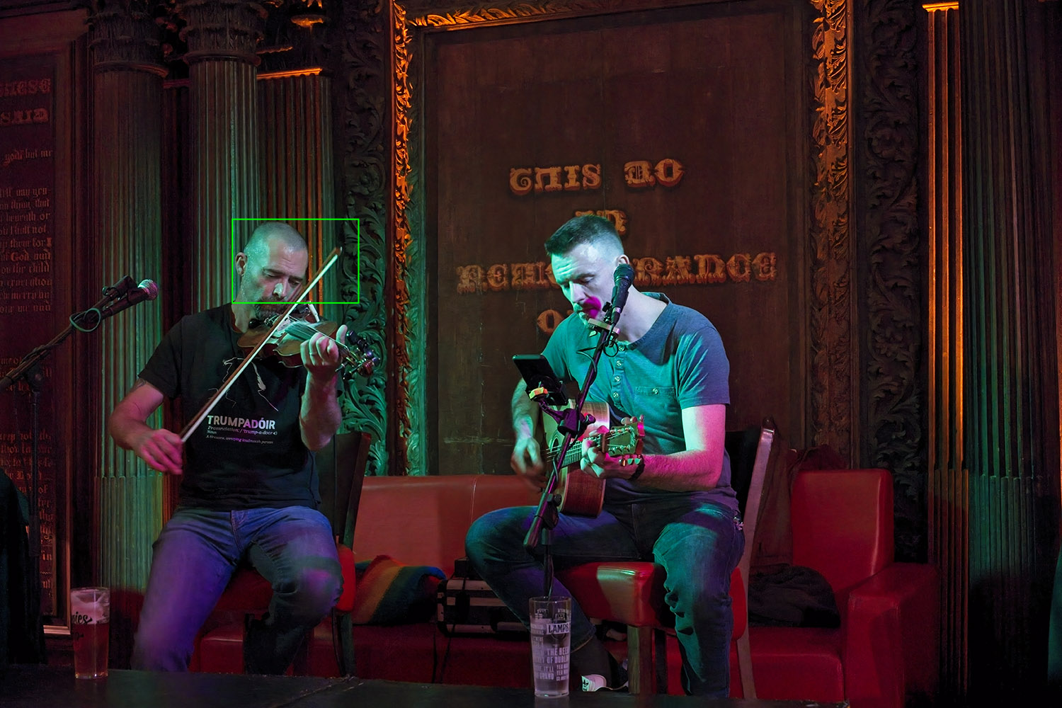 The Church Café, Dublin, Republic of Ireland, September 2019, ISO 12800 – 1/60 – ƒ/3.6 – 52mm. (Click to download the raw file)