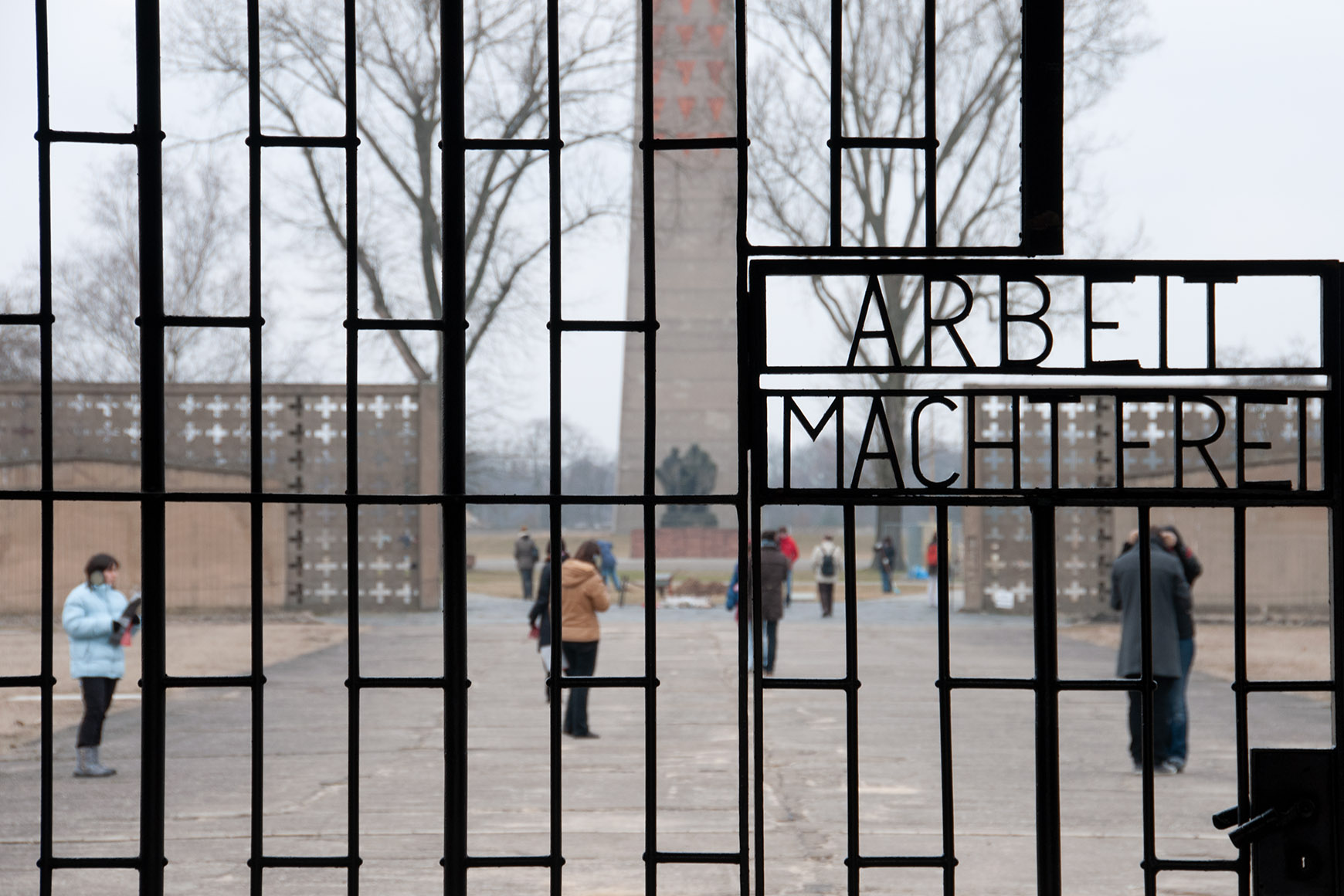 Before processing, Sachsenhausen concentration camp, Oranienburg, Germany