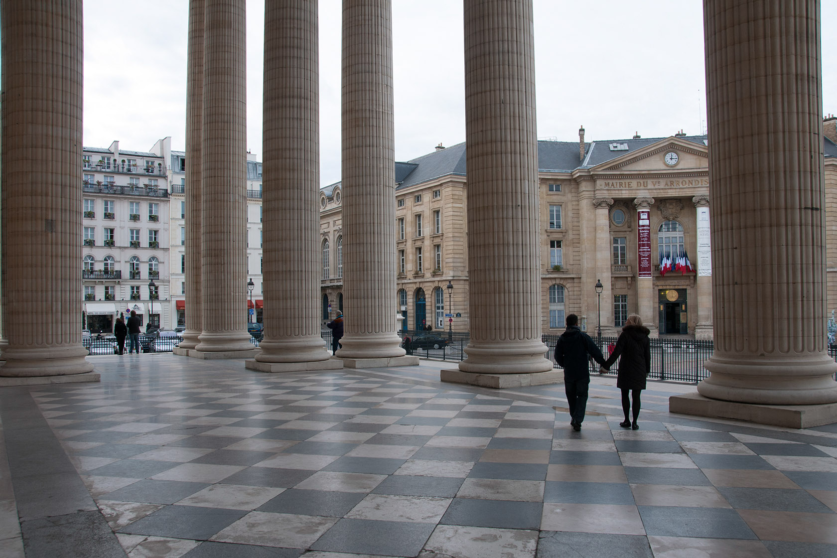 At the Pantheon in Paris, raw image file converted to JPEG without adjutsments except size