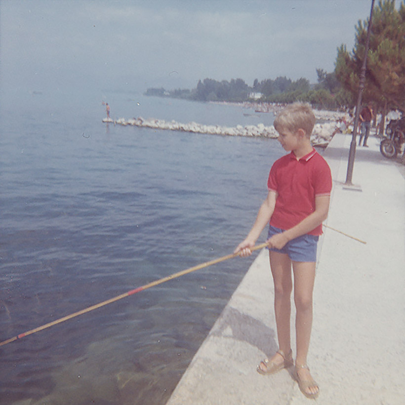 Before processing, Fishing by the lake (1964)