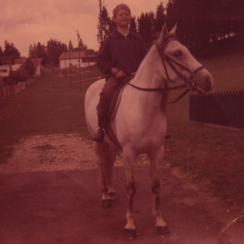 Before processing, Riding on horseback (1966)