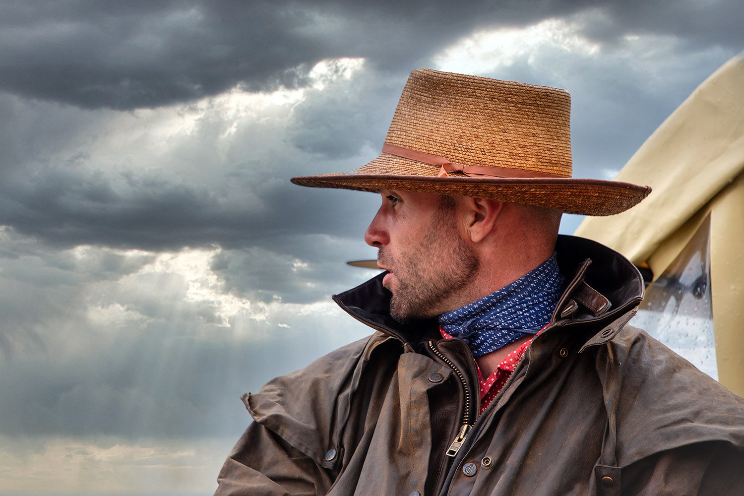 A young 'Gardian', a French cowboy