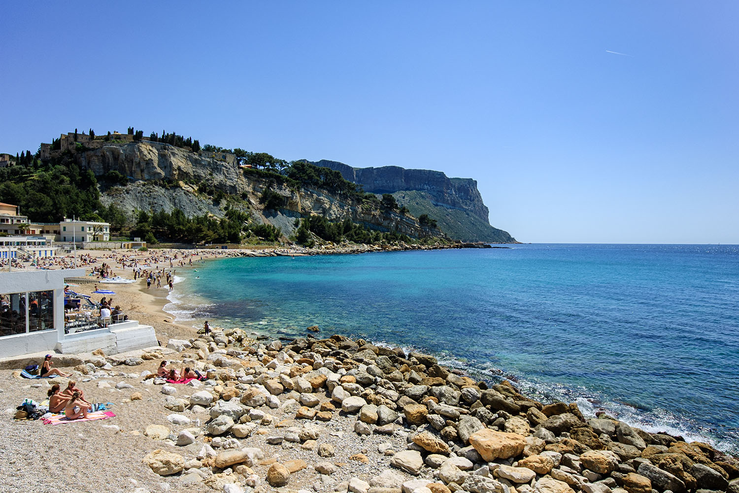 View onto 'Cap Canaille' from Cassis