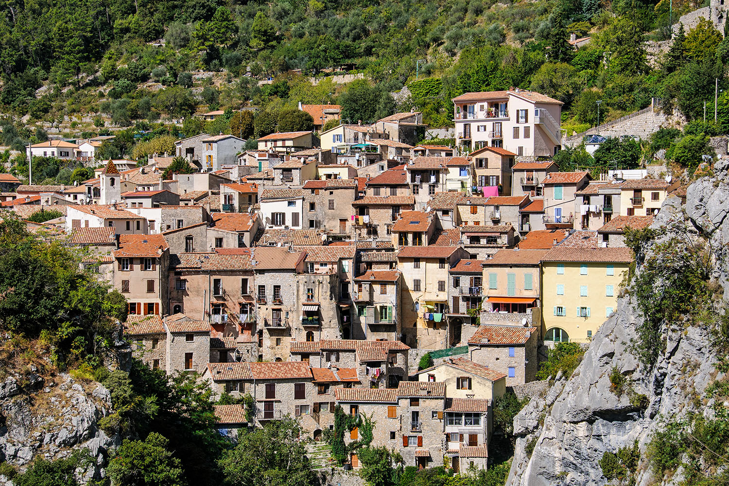 The village of Peille