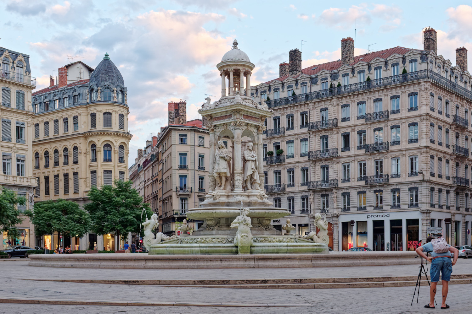 Photographer at the 'Place des Jacobins'