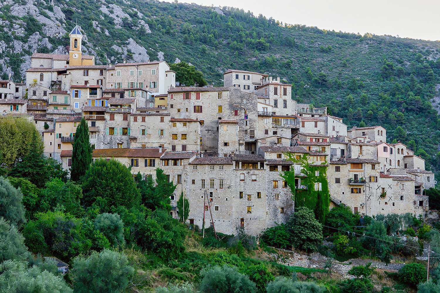 The village of Paillon in the Nice hinterland