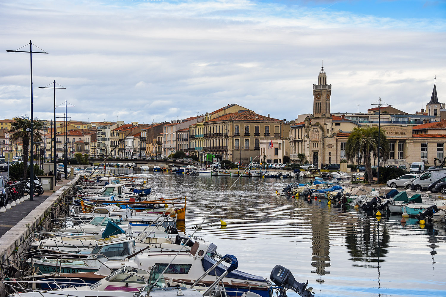 20. The harbor of Sète