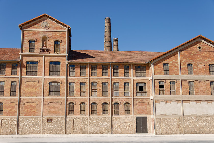 BAix-en-Provence, France, Camp des Milles, 40mm (unmodified)	