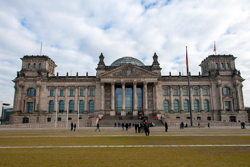 Berlin, Germany, Reichstag, 27mm (unmodified)