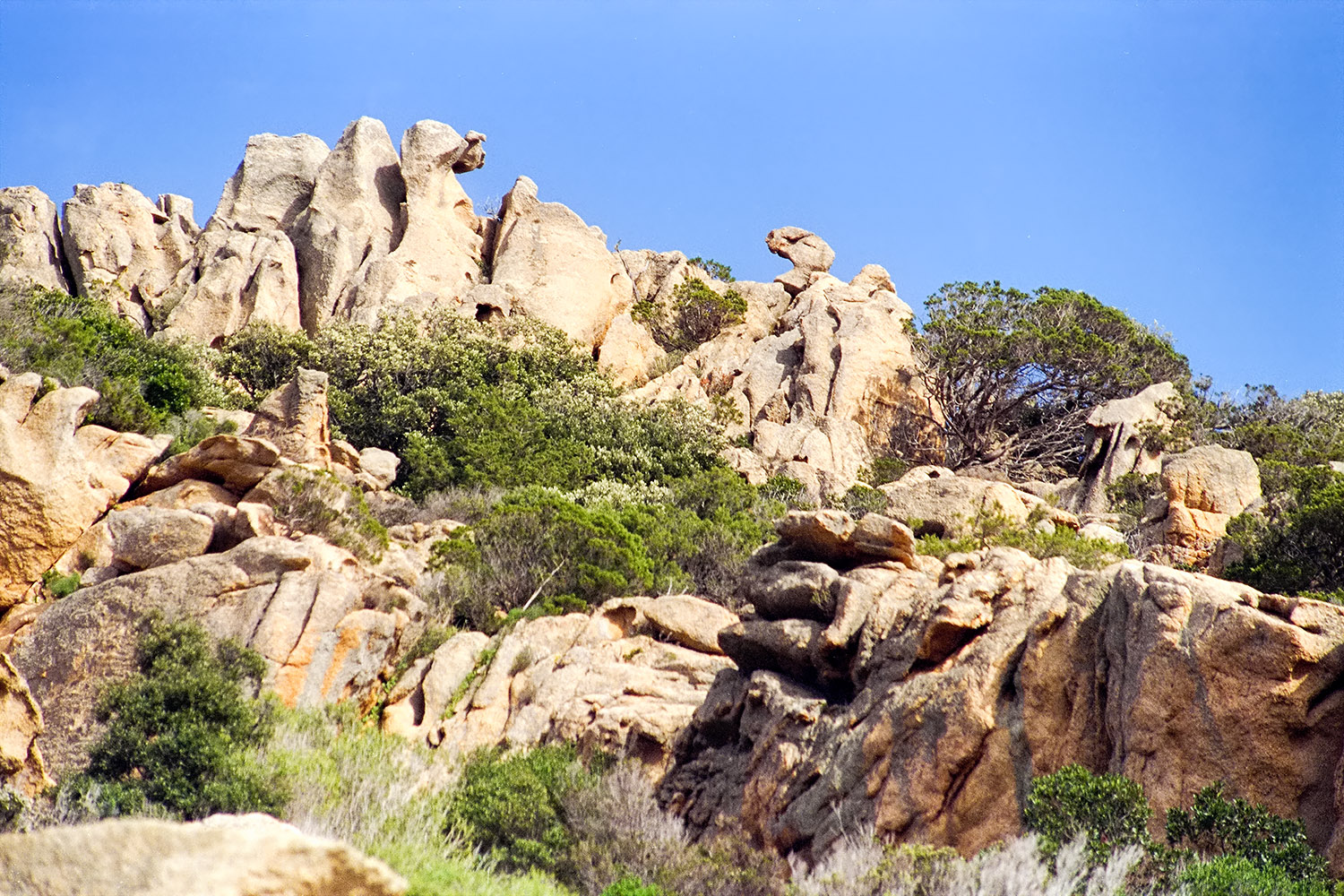 Rock formations