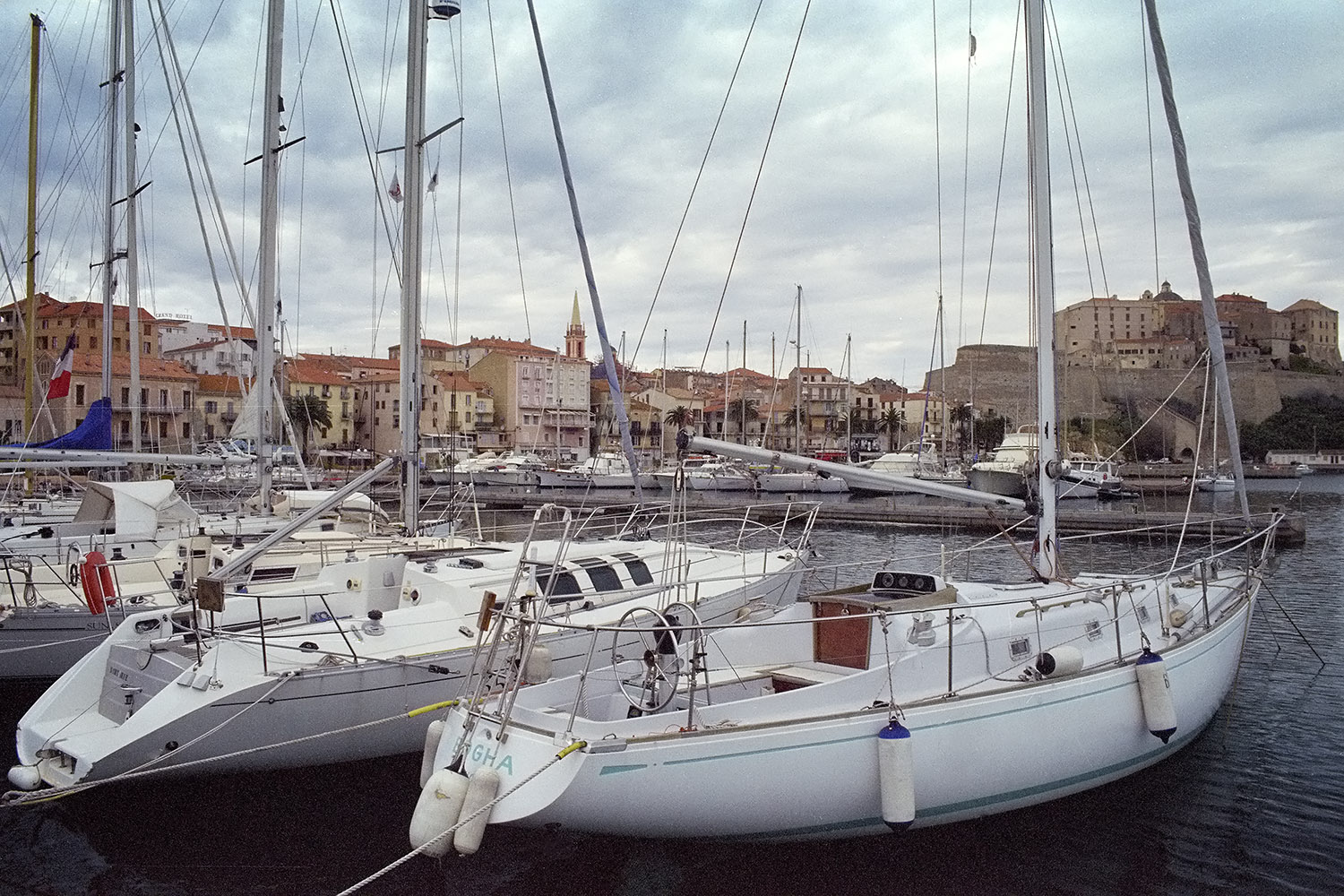 The harbor of Calvi