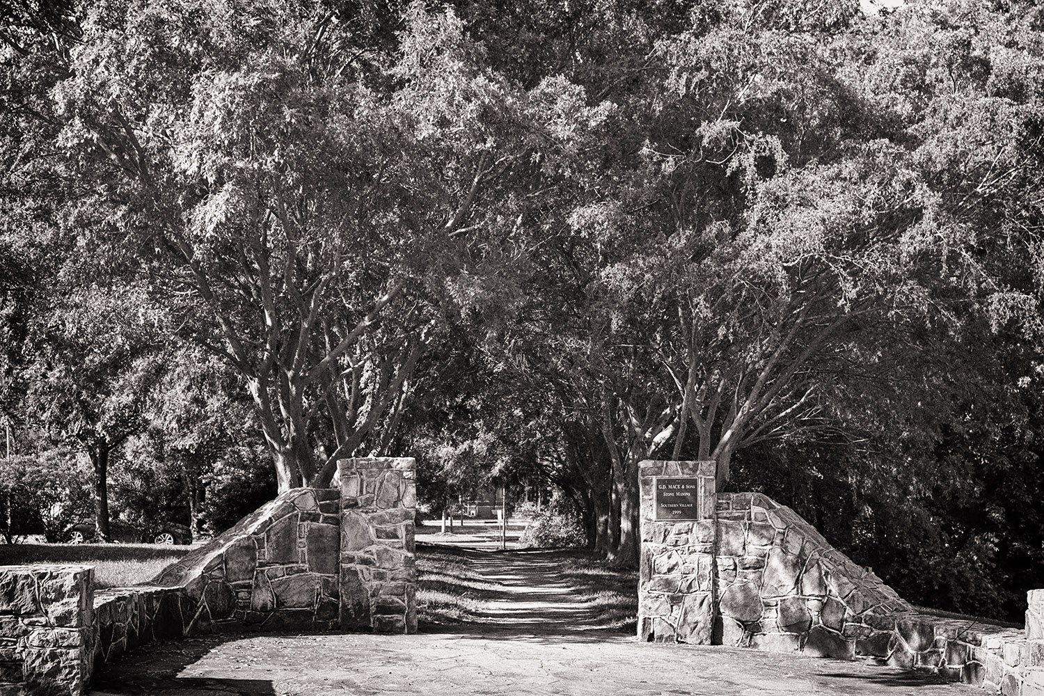 Gate to Scroggs Elementary School