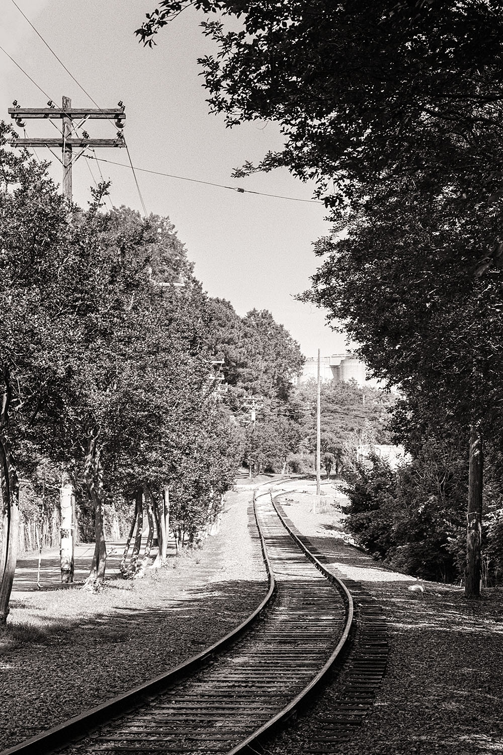 Railroad tracks