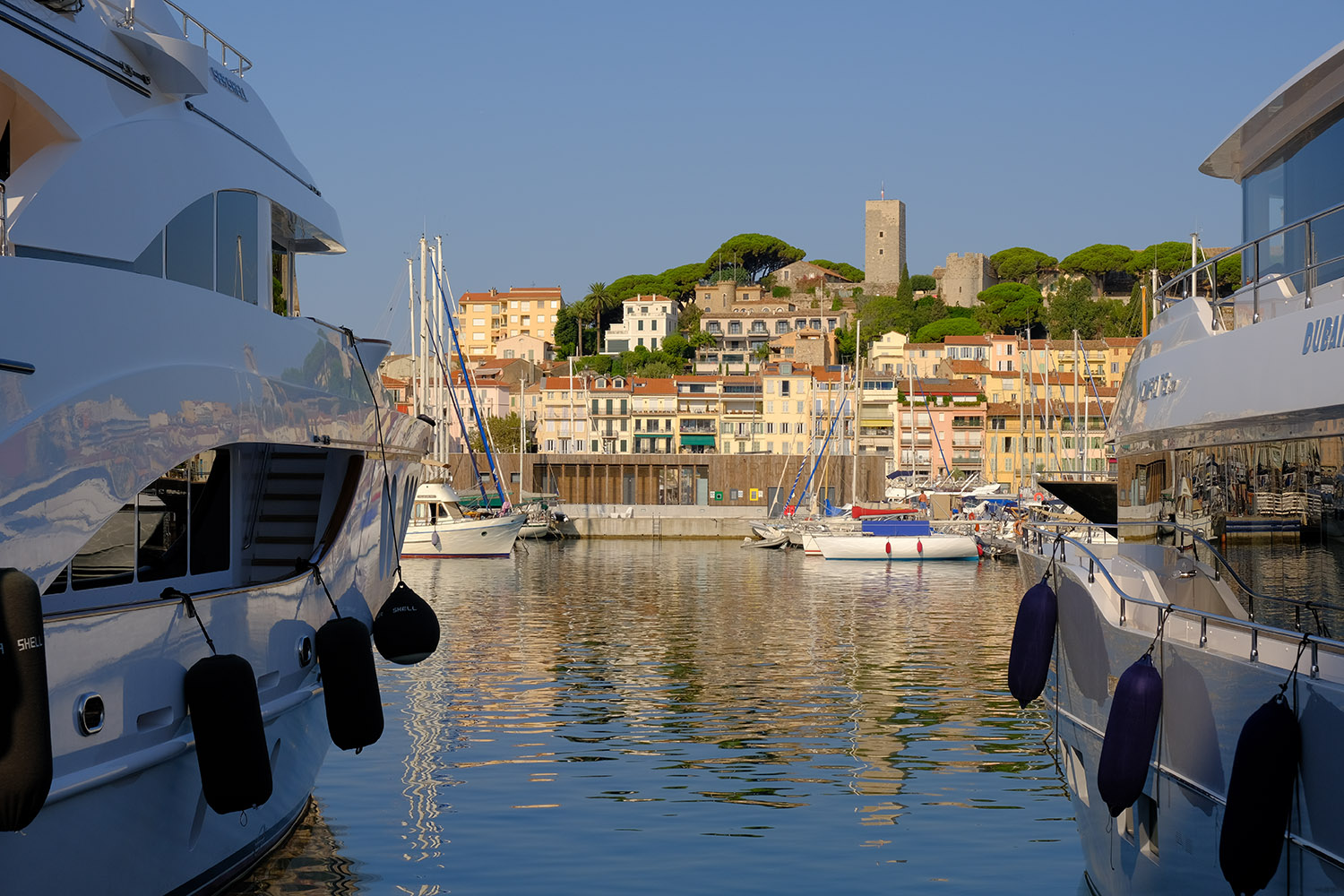 Le Suquet, Cannes, Velvia/Vivid simulation