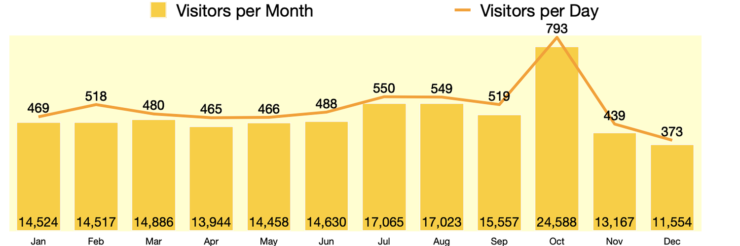 Visitors 2015