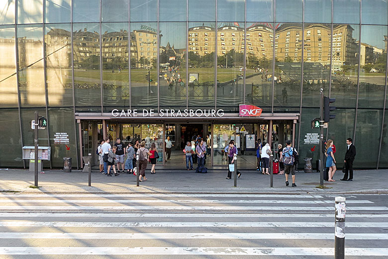 The train station (we came by rail)