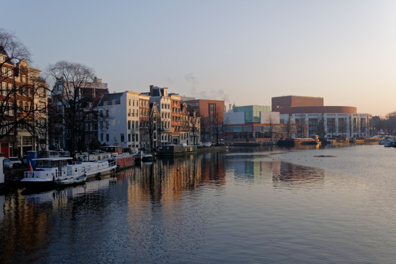 The 'Stadhuis' and 'Muziektheater'