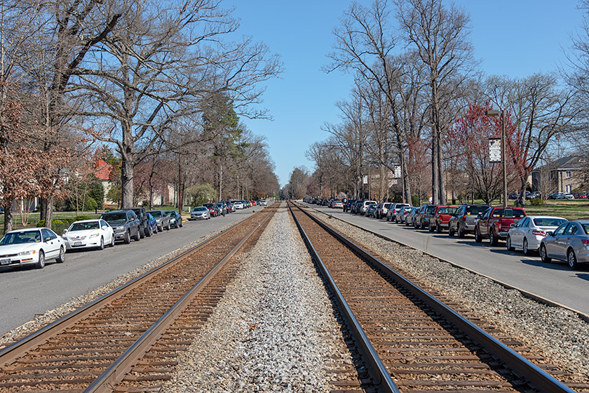 Ashland is defined by the railway...