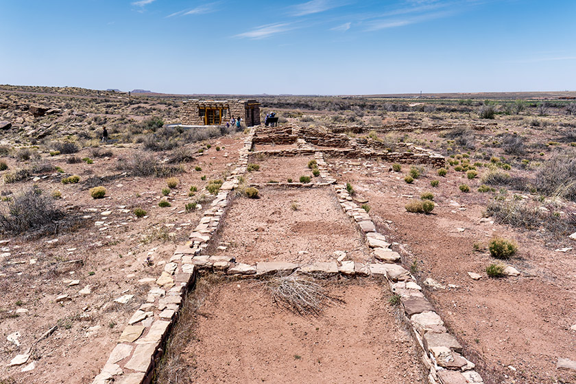 Walking among the ruins