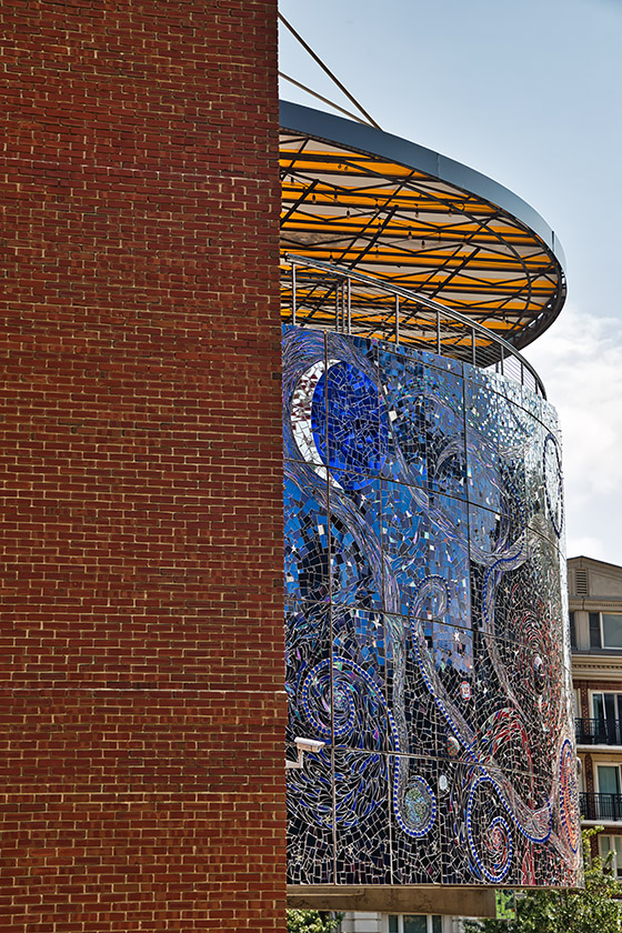 The museum's main entrance