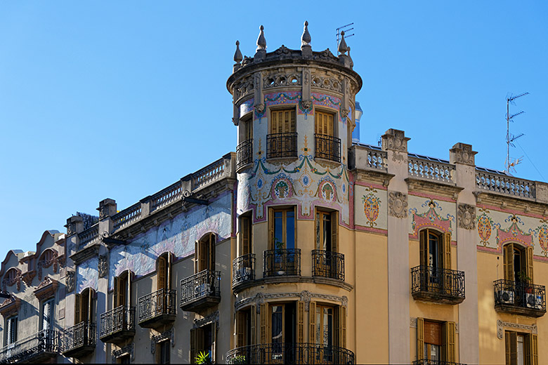 Gorgeous building on 'Carrer d'Aribau'