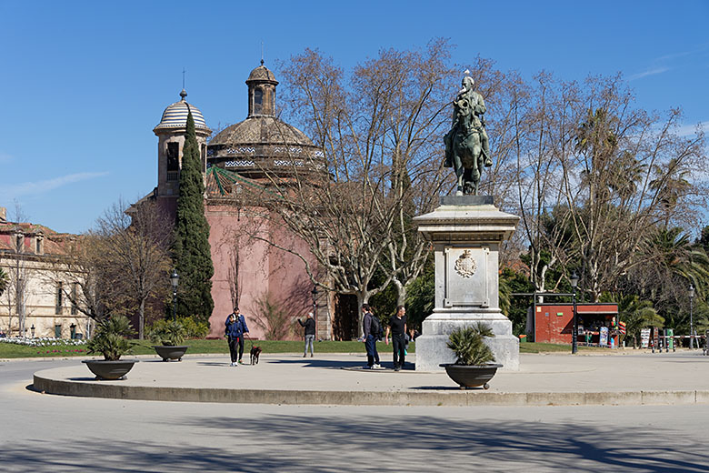 In the 'Parc de la Ciutadella'