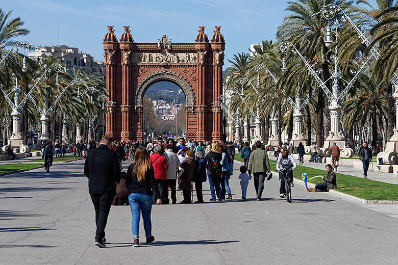 Barcelona's 'Arc de Triomf'