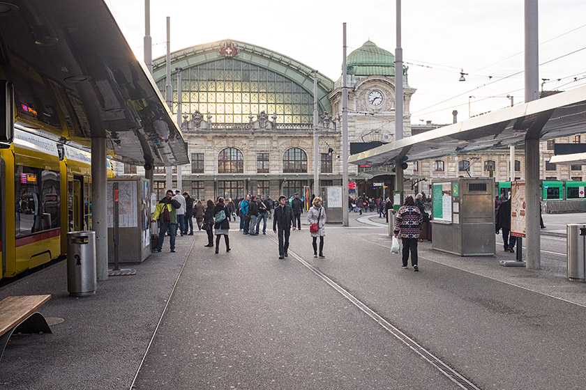 The main railway station