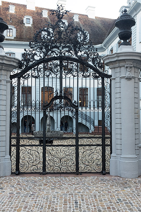 The Blue House, home of the Justice Department