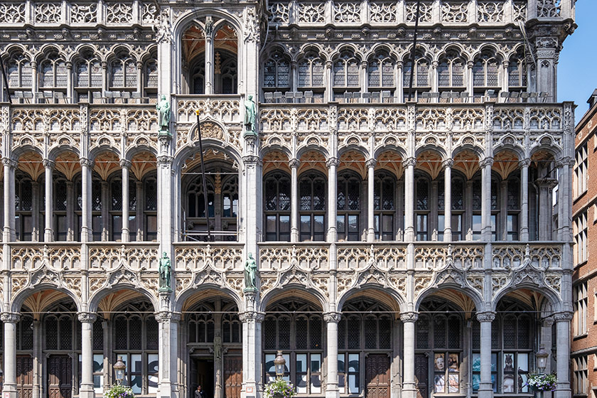 Detail of the King's House façade