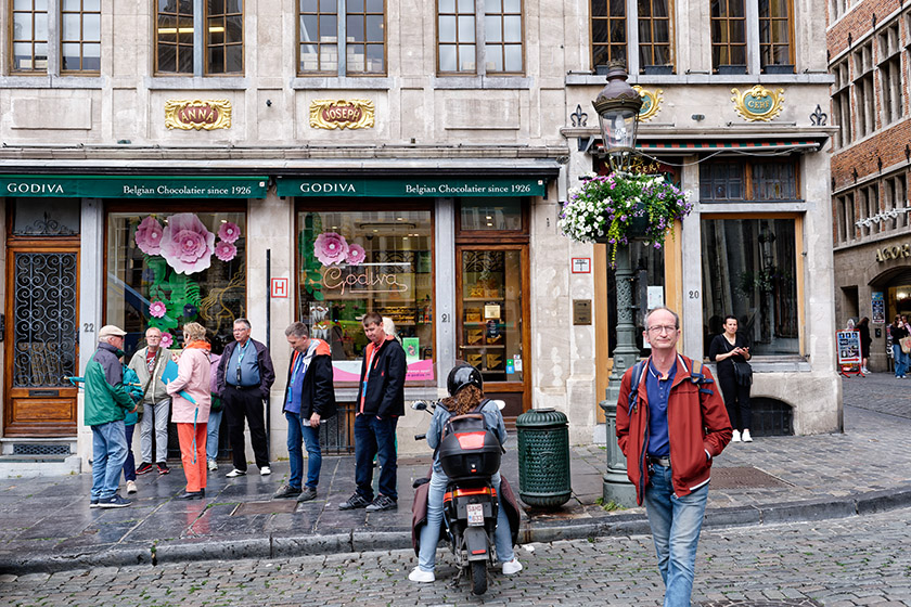 This is the first of many Godiva chocolate stores; it opened in 1926