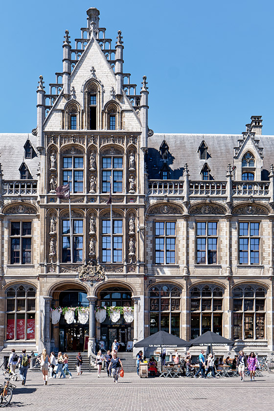 Detail of the Old Post Office Building façade