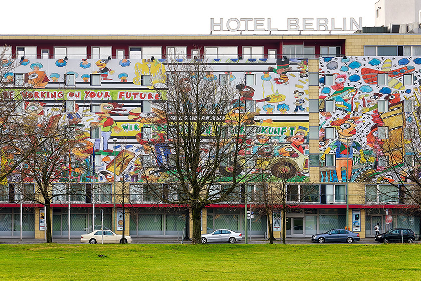 The colorful Berlin Hotel
