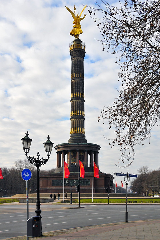 The column seen from the East