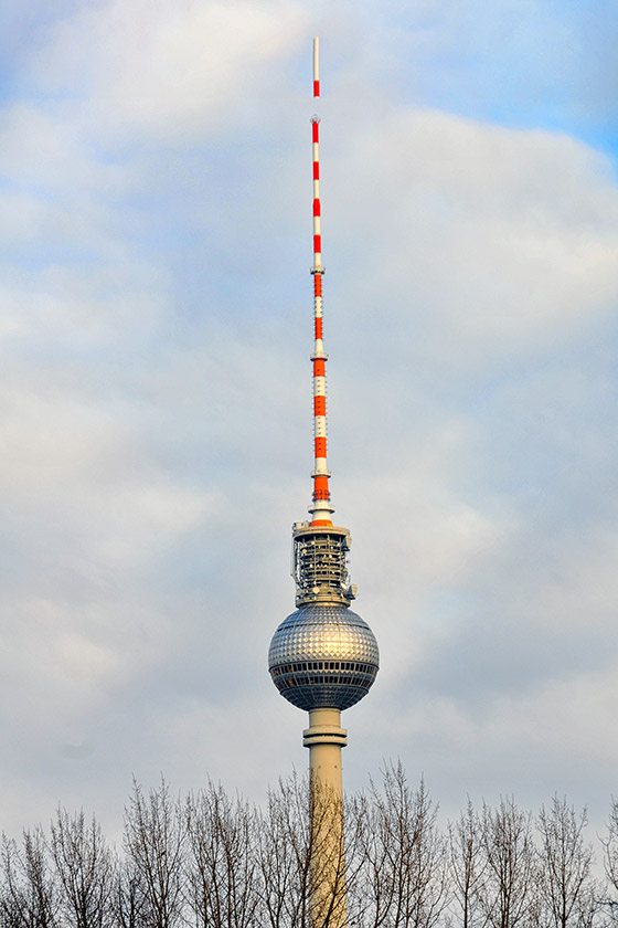 Berlin's television tower