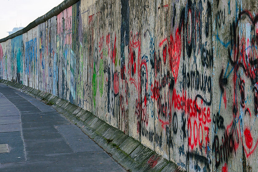 Eastside Gallery: The Wall