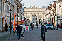 Brandenburger Street: looking west