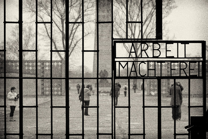 Sachsenhausen: Arbeit macht frei