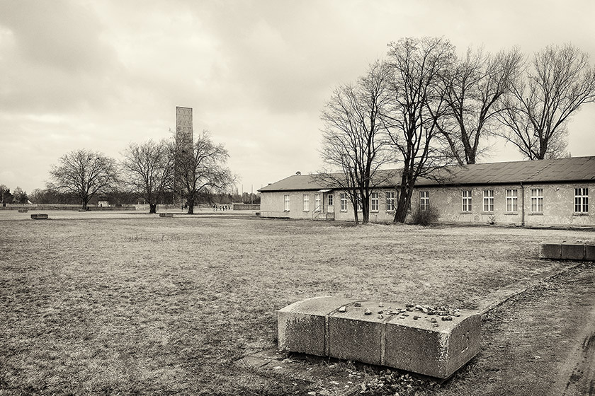 Sachsenhausen camp view