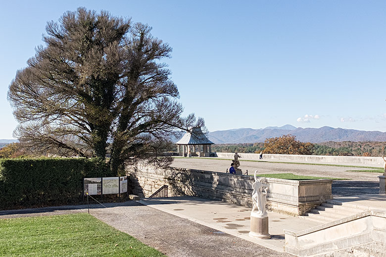 View toward the South Terrace